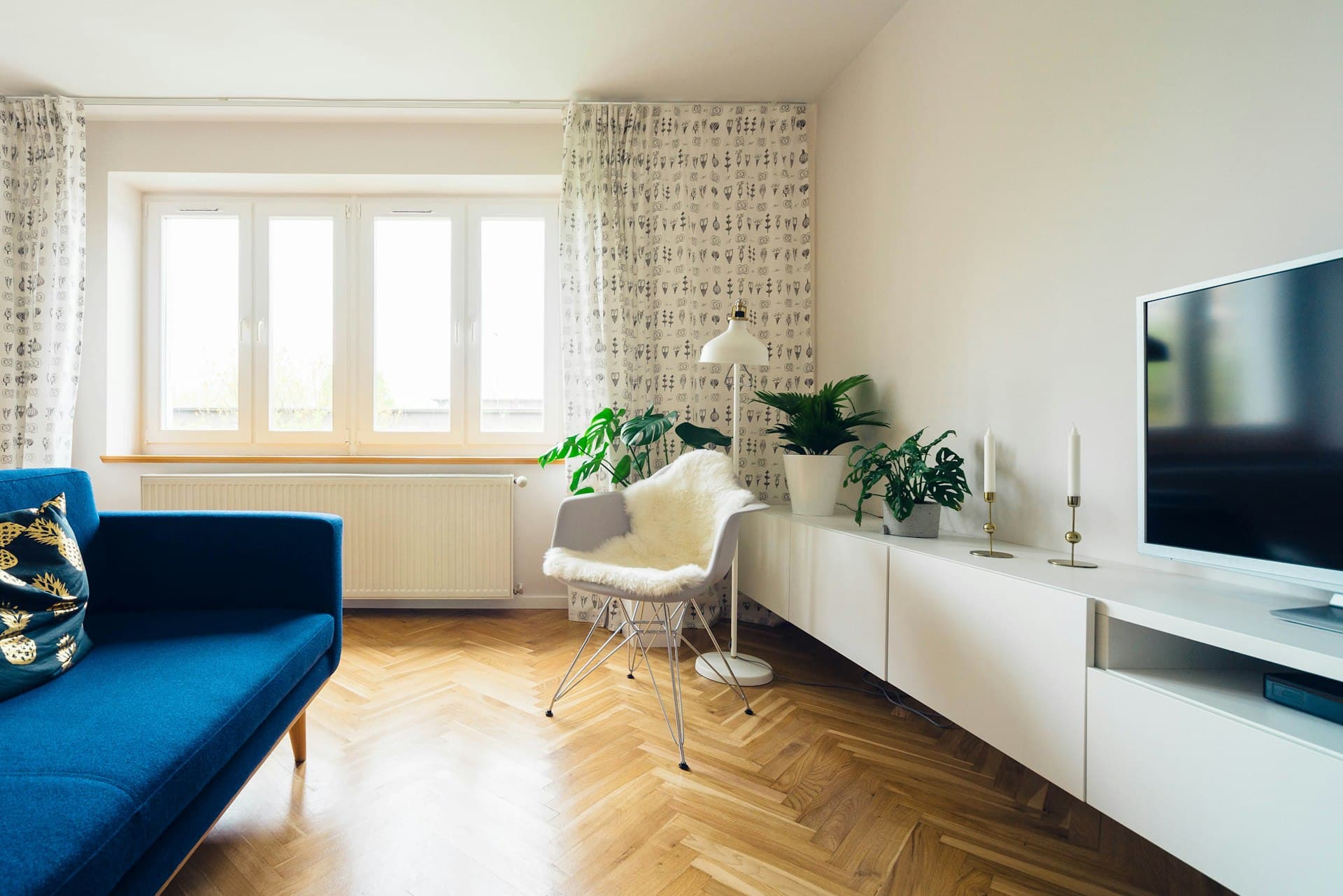 Premium Brisbane apartment interior staged for a digital-first property sales campaign
